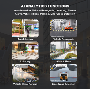 Sistem Kamera Keamanan IP NVR POE 4CH 4MP 5MP 8MP Baru 2025 Kit Kamera CCTV Full HD dengan Visi Malam - Product Image 4