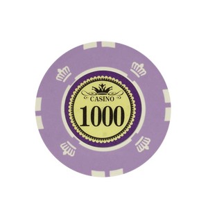 Juego de corona de arcilla redonda, fichas de póker y fichas de póker, placa, fichas de póker con funda de casino, venta al por mayor - Product Image 3
