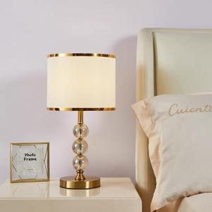 Modern Minimalist K9 Crystal Table <b>Lamp</b> with Touch-Sensitive Dimming & Remote Control <b>for</b> Living Room Study <b>Bedroom</b> & Hotels - Product Image 4