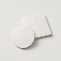 Posavasos Personalizados de Color Blanco Perla, Forma Redonda y Cuadrada, Impresión de Logotipo, Elegantes, de Primera Calidad, Suministro Directo de Fábrica al por Mayor