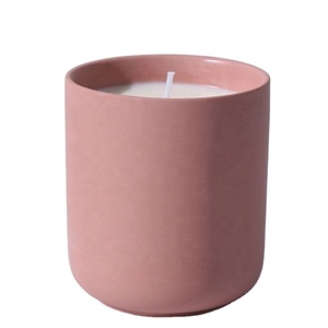 Bocaux à bougies en céramique mate givrée de 12 oz, personnalisables avec logo gravé, en porcelaine blanche, vente en gros, pour la fabrication de bougies - Product Image 6
