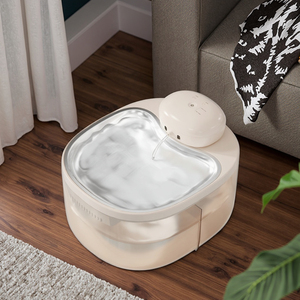 3L thép không gỉ Pet Dog Cat đài phun nước bát với bộ lọc vật nuôi uống nước Quả - Product Image 1