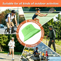 Chapeau Bob de Pêcheur Personnalisé en Gros Unisexe pour l'Été, les Voyages, les Festivals et les Vacances, en Coton avec Bande Anti-Transpiration Cousue