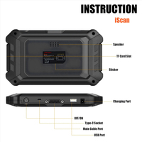 OBDSTAR IScan pour MV Agusta Outil de diagnostic de moto intelligent Scanner de tablette portable Support de numérisation automatique