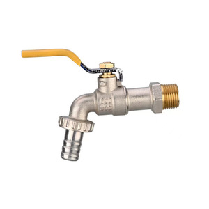 Brass Water Faucet 1/2 Inch Single Handle Deck Mounted For Outdoor Kitchen Garden <b>Washer</b> - Product Image 5