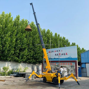 2024 गर्म बिक्री मोबाइल मकड़ी क्रेन 3 टन 5 टन 5 टन 8 टन फास्ट चलने वाले पहियों को सड़क प्रशासन मोटर असर गियर के लिए - Product Image 3