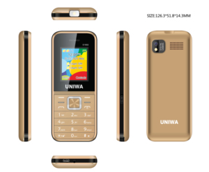 High Quality 1800mAh Big Battery Long Standby Cell Phones 1.8 Inch Low Price China Itel Feature <strong>Keypad</strong> Mobile Phone UNIWA E1802 - Product Image 5