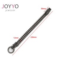 Bracelet à breloques dragon viking en acier inoxydable de haute qualité pour homme, accessoire cadeau chrétien en stock