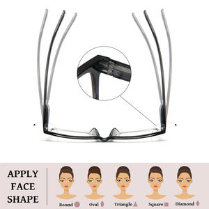 卸売工場価格アンチブルーライトトレンディデザイナー光学処方メガネ安いプラスチックカスタム老眼鏡 - Product Image 3