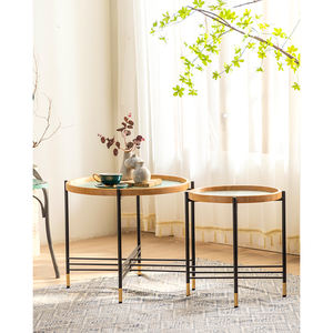 Light Luxury Home Round Coffee <strong>Table</strong> Simple Corner <strong>Table</strong> Living Room <strong>Small</strong> <strong>Side</strong> <strong>Table</strong> - Product Image 2