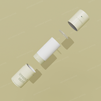 Conteneur de bâton de vis en papier déodorant écologique de haute qualité personnalisé Tube torsadé Tube de papier torsadé rose durable