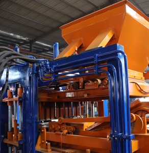 QT4-15 đầy đủ tự động thủy lực rỗng rắn paver Interlock bê tông xi măng khối máy - Product Image 5