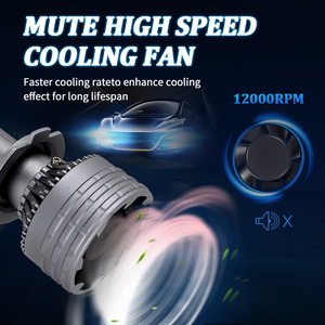 Đèn pha LED Raych R10  Far H1 H7 H8 H9 H10 H11 9005 9006 880 9012 bóng halogen 300W 60000LM Canbus đèn ô tô - Product Image 4