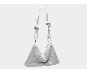 <span class=keywords><strong>Sac</strong></span> <span class=keywords><strong>bandoulière</strong></span> en alliage d'aluminium de qualité supérieure pour femmes, <span class=keywords><strong>sac</strong></span> à main léger à coque rigide avec fermeture éclair, argent, or, <span class=keywords><strong>noir</strong></span> - Product Image 2