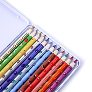 Ensemble de crayons à mine HB en bois de couleur pastel, impression personnalisée amusante, pour l'art, le coloriage, le dessin et la peinture - Product Image 1