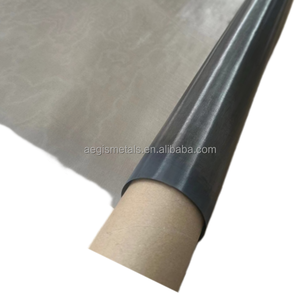 Tissu filtrant en maille de fil de titane pur noir/brillant tissé, maille <span class=keywords><strong>180x180</strong></span>, largeur 1300 mm - Product Image 3