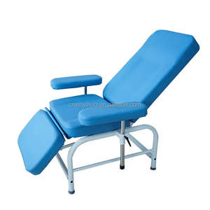 Chaise de dialyse par transfusion médicale pour prélèvement sanguin Lit d'hémodialyse Conception confortable Don de sang - Product Image 5