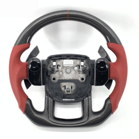 Volant en fibre de carbone véritable au design tendance pour Land Rover Range Rover/SVR 2017 /SPORT L494 2014-2019