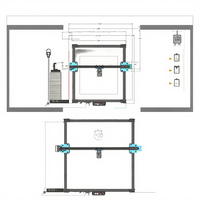 TWOTREES TTS Carve 60*60/42*40cm Nouveau Kit d'Extension pour Graveur Laser CNC de Bureau, Facile à Utiliser, Garantie 1 An