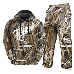Costume de Ghillie des bois personnalisé <span class=keywords><strong>chasse</strong></span> aux feuilles 3D Sniper chassé série 1 sweats à capuche Jiliku pantalon de <span class=keywords><strong>chasse</strong></span> au cerf étanche à l'humidité - Product Image 6