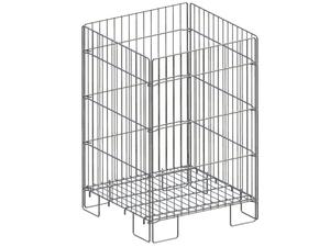 Supermarché au détail fil de pliage poubelle en métal acier treillis métallique panier pour boutique - Product Image 4