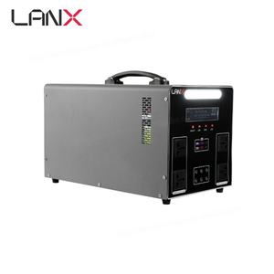 สถานีพลังงานแสงอาทิตย์แบบพกพา LANX 600W 384Wh พร้อมระบบสำรองไฟ (UPS) คลื่นไซน์บริสุทธิ์ แบตเตอรี่ LiFePO4 สำหรับแผงโซลาร์เซลล์และการชาร์จรถยนต์ - Product Image 1