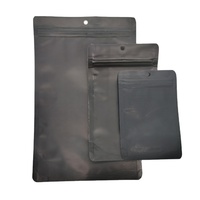 Emballage de sac en mylar de taille personnalisée pochette sur pied à l'épreuve des enfants avec fenêtre transparente en plastique alimentaire PE jetable à fermeture éclair en feuille d'aluminium