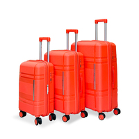 Marksman 2025 fábrica de moda al por mayor gran oferta de equipaje de viaje PP proveedor de maletas con ruedas personalizadas