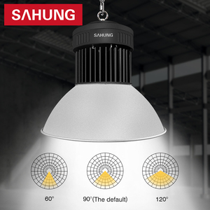 ไฟส่องสว่างโรงงานอุตสาหกรรมแบบไฮเบย์ 100W IP65 โคมไฟฟลัดไลท์อะลูมิเนียม รับประกัน 5 ปี อุณหภูมิสี 2700-6500K โคมไฟแบบหรี่แสงได้ CRI - Product Image 3