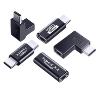 Adaptateur de convertisseur OTG USB 3.1 C mâle/femelle vers USB Type C femelle Charge rapide 10Gbps 5A pour utilisation sur téléphone portable