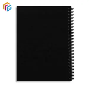 Cuaderno de planificador encuadernado en espiral personalizado con logotipo personalizado y Diario de papel con impresión de cuaderno