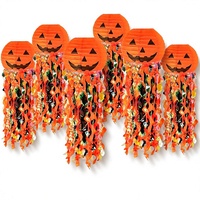 Lanterne en papier artisanale en forme d'alien pour Halloween, décoration suspendue pour fête, ornement festif
