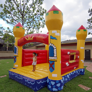 Vente en gros de nouvelle <span class=keywords><strong>maison</strong></span> gonflable géante à rebond rouge jaune <span class=keywords><strong>Italie</strong></span> château thème entreprise commerciale <span class=keywords><strong>location</strong></span> de fête en PVC durable - Product Image 1