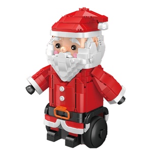 Jouet de construction électrique intelligent à programmation, Père Noël équilibré, pour cadeau éducatif pour enfants, vente en gros OEM - Product Image 6