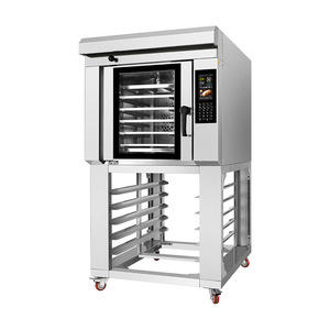 Horno de convección eléctrico de grado comercial de 5, 10 y 15 bandejas, cámara de horneado automática para productos cárnicos y catering - Product Image 4