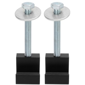 2 pcs phổ Heavy Duty hộp công cụ Tie xuống Hợp kim nhôm J Hooks chéo cho Pickup xe tải - Product Image 2