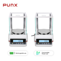 Balance analytique de laboratoire PUNX électronique, 0,01 g, dixièmes, 0,1 gramme