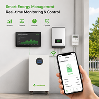 Batterie LiFePO4 pleine gamme 16 kWh 48 V 51,2 V Lithium 16 kWh 32 kWh 40 kWh Système de stockage d'énergie solaire domestique Solution tout-en-un