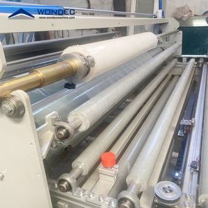 Wondec Bestseller PLC-Gesteuerte Motorgetriebene Schutzfolien-Laminiermaschine für Isolierglas-Produktionslinien - Product Image 5