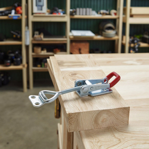 Abrazadera de pestillo de palanca ajustable, abrazaderas de cerrojo de acero inoxidable 304 4002-SS para caja de herramientas, equipo industrial - Product Image 3