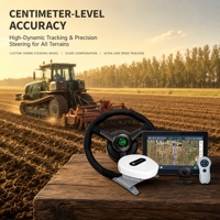 Système de guidage GPS RTK haute précision de 2,5 cm pour tracteurs, avec fonction de pilotage automatique pour le semis, la pulvérisation, la récolte, le buttage et la préparation du sol