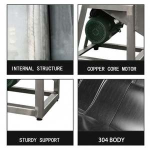 Grande machine à glace pilée verticale commerciale, briseur de glace pour la conservation des fruits et légumes, broyeur de glace en tubes - Product Image 4