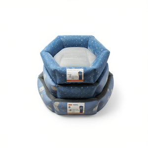 Cuccia per Cani Yommy, Materasso Esagonale per Animali Domestici 43x43x12cm Taglia S, Imbottitura Interna Rimovibile, Fondo Impermeabile Antiscivolo - Product Image 1