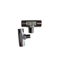 Raccord de tuyauterie hydraulique droit OEM personnalisé en acier au carbone et acier inoxydable, connecteur haute pression