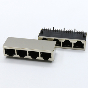 8P8C CAT5 <span class=keywords><strong>RJ45</strong></span> nối nữ <span class=keywords><strong>RJ45</strong></span> cho <span class=keywords><strong>Internet</strong></span> <span class=keywords><strong>Modular</strong></span> cắm <span class=keywords><strong>RJ45</strong></span> magnetics nối - Product Image 3