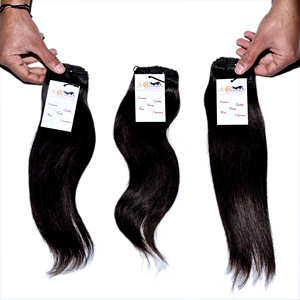 Venta al por mayor de cabello virgen indio remy, cabello natural sin procesar con cutícula, venta al por mayor - Product Image 6