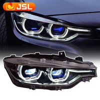 Feux de voiture pour BMW F30, projecteur de phare laser, lentille 2013-2018 F31 LCI, phare LED, DRL, accessoire de style automobile, avec 12V
