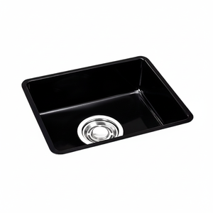 [BAEKJO] ENAMEL 540 BLACK ENAMEL COLOR SINK glossy color finish giving premium resistance to stains and daily <b>scratches</b> - Product Image 2