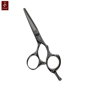 Tijeras de Peluquería Profesionales FF-50BK, al por Mayor, OEM, Acero Japonés VG10, Color Negro Titanio, CNC YONGHE, Tijeras de Corte para Barbería - Product Image 1