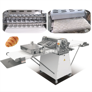 Laminadora y Cortadora <span class=keywords><strong>de</strong></span> <span class=keywords><strong>Masa</strong></span> Reversible para Croissant y Hojaldre, Máquina Automática para Estirar y Cortar <span class=keywords><strong>Masa</strong></span> <span class=keywords><strong>de</strong></span> Donuts - Product Image 1